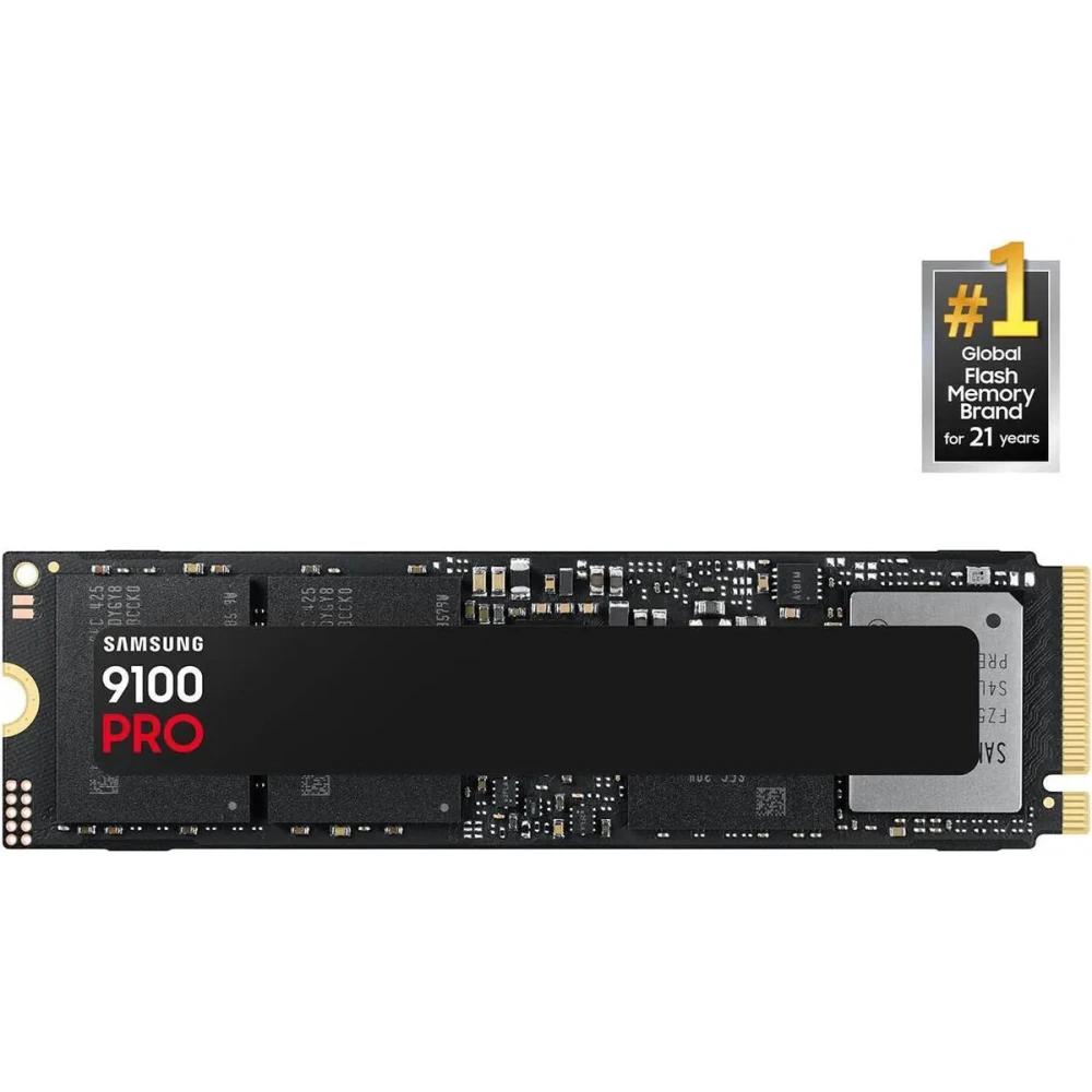Disco Duro Solido SSD Samsung 9100 PRO 2TB PCIe 5.0 M.2 2280 hasta 14800 MB/s