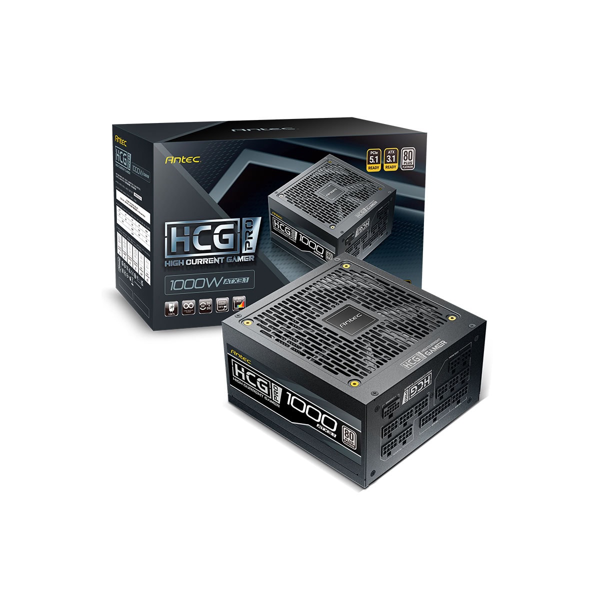 Fuente Antec Hcg Pro 1000w 80p Platinum