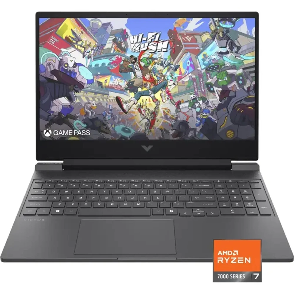 HP Victus 15.6″ FHD 144 Hz - AMD Ryzen 7 7445HS - 16GB DDR4 - NVIDIA GeForce RTX 4050 6GB - 512GB SSD - Mica Silver