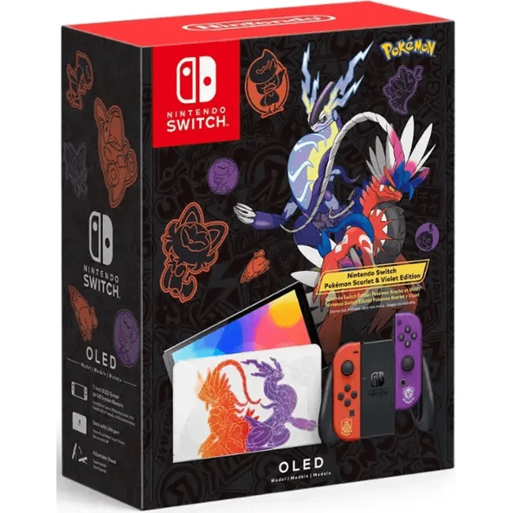 Nintendo Switch OLED 64 GB Edición Pokémon Scarlet &amp; Violet