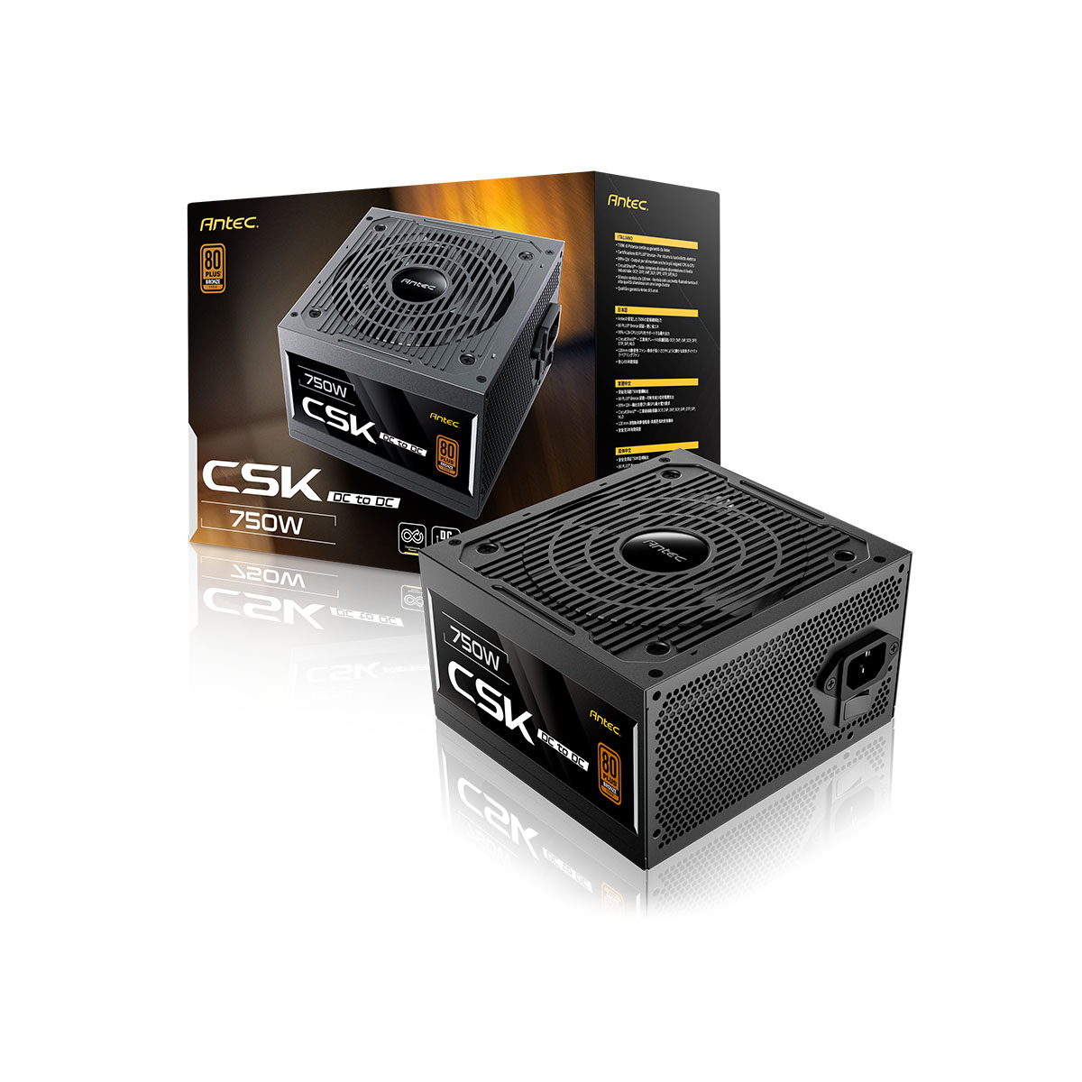 Fuente Antec Csk 750w 80p Bronze