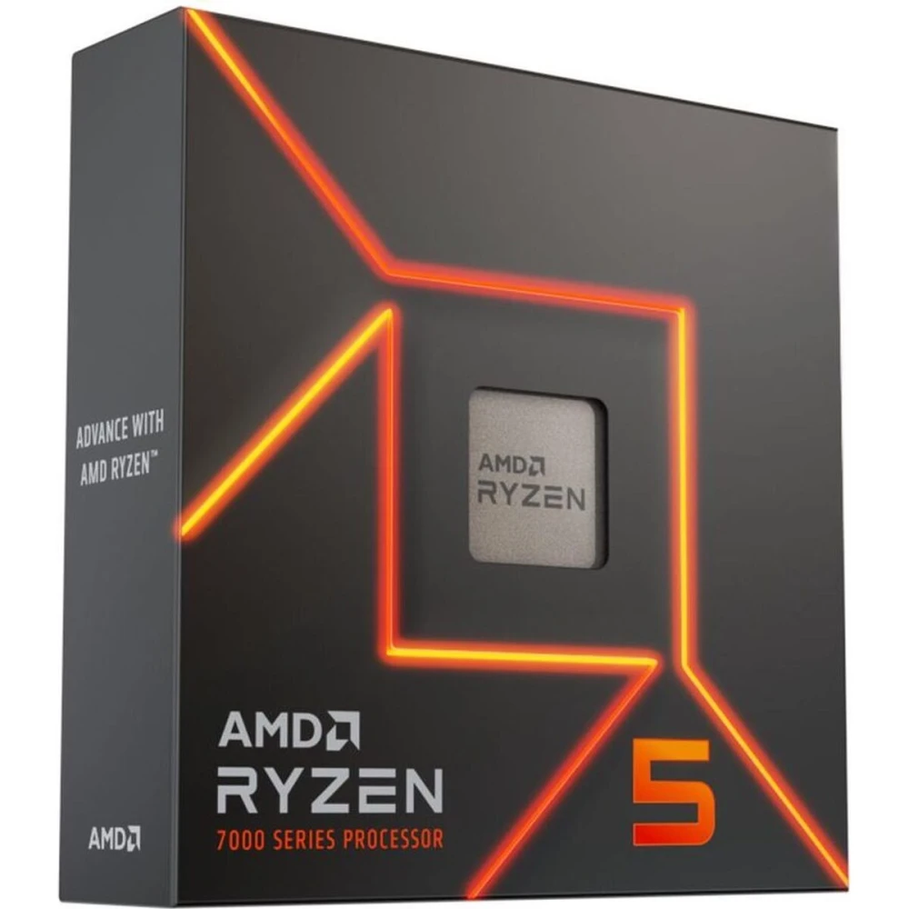 Procesador AMD Ryzen 5 7600X - Zen 4 6-Core 4.7 GHz - Socket AM5 - 105W
