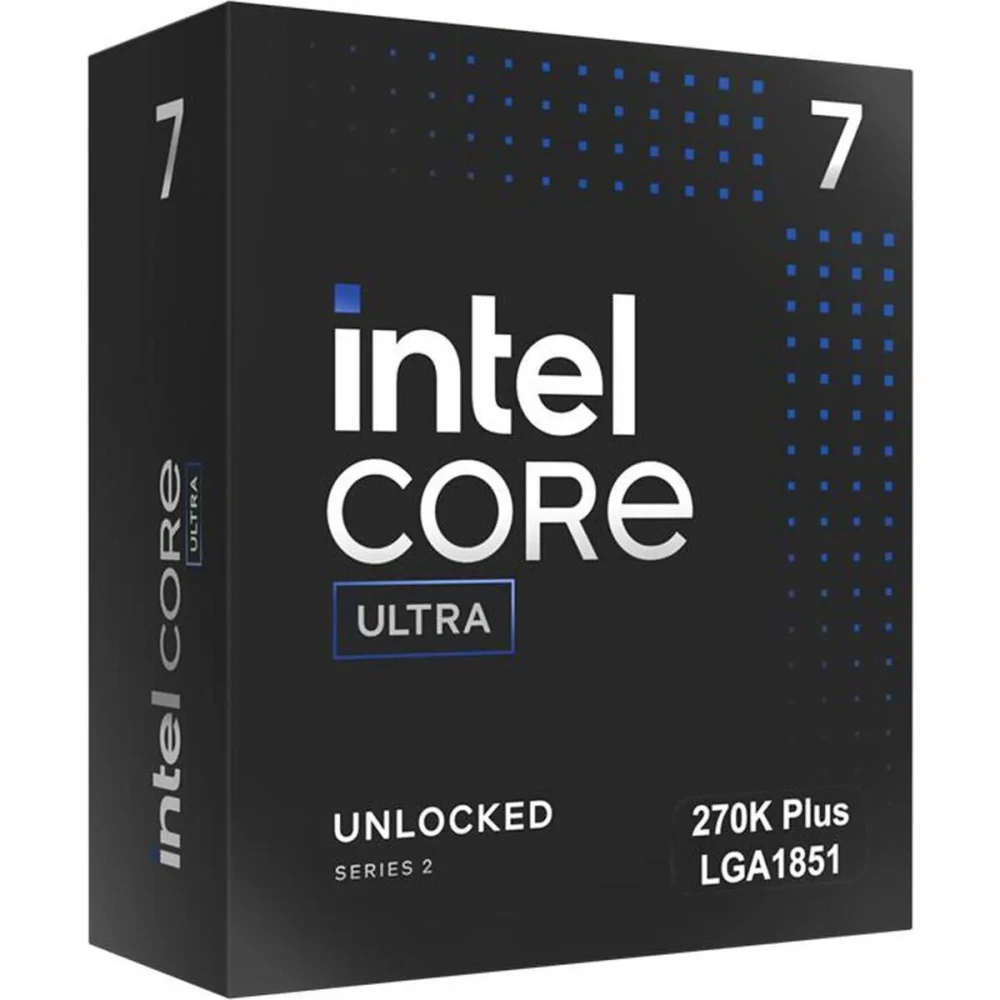 Procesador Intel Core Ultra 7 270K Plus - Arrow Lake Refresh 24-Core 4.3 GHz - Socket LGA 1851 - 125W