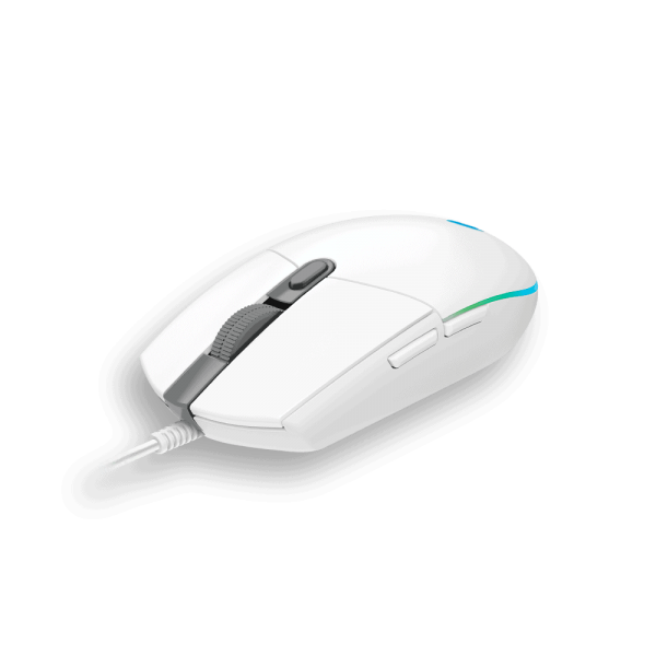 Mouse Gamer Logitech G203 Rgb Blanco Ligthsync