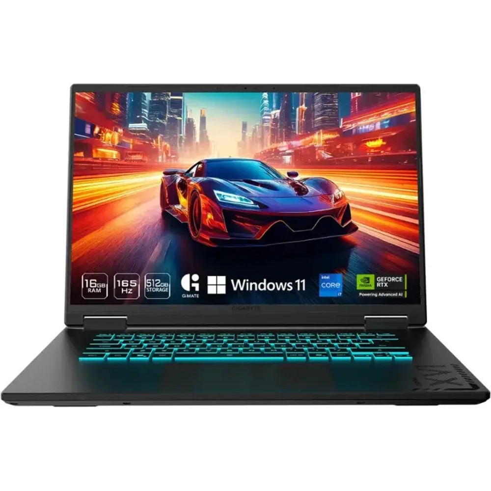 GIGABYTE GAMING A16 16″ WUXGA 165 Hz - Intel Core i7-13620H - 16GB DDR5 - NVIDIA GeForce RTX 4050 6GB - 512GB SSD